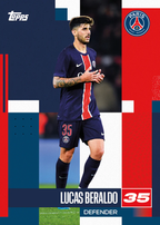 Topps Paris Saint-Germain Team Set 2024/25