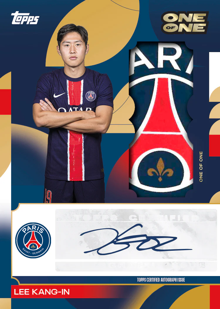 Topps Paris Saint-Germain Team Set 2024/25