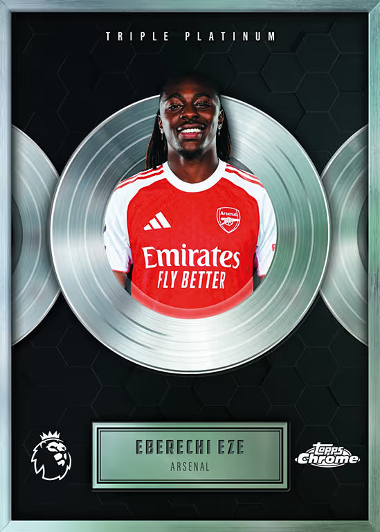 Topps Chrome Premier League Soccer 2025/26 Tin