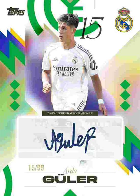 Einzelpack - Topps Los Blancos Real Madrid C.F. 2025/26