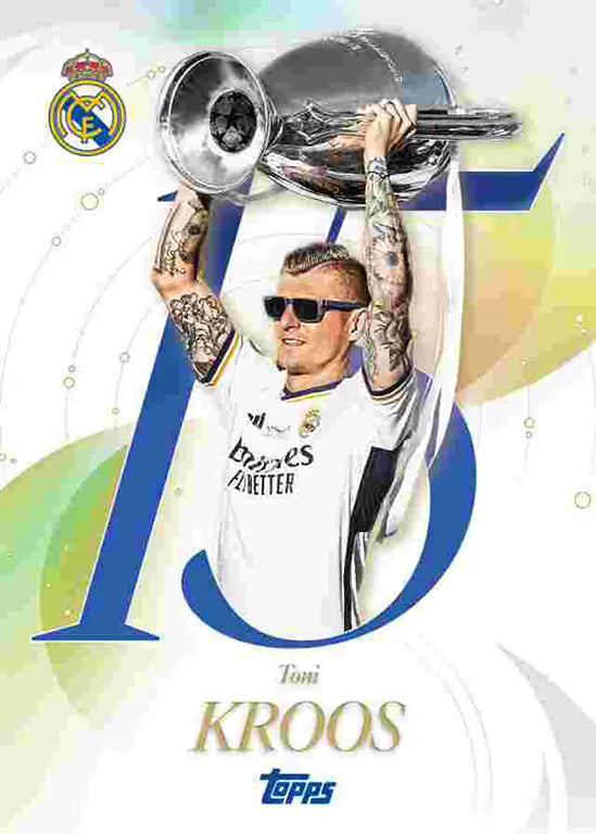 Einzelpack - Topps Los Blancos Real Madrid C.F. 2025/26