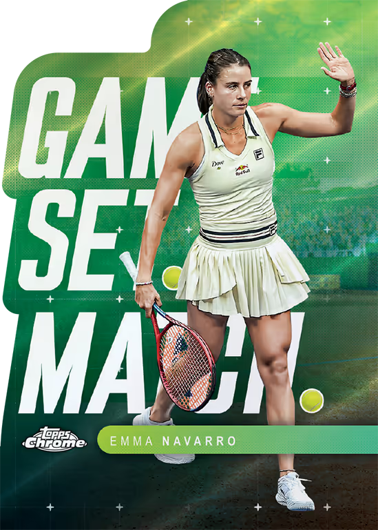 Topps Chrome Tennis 2025 Breakers Delight