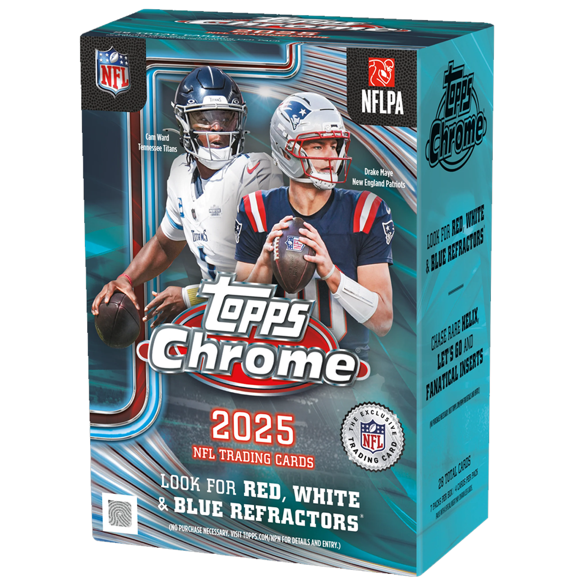 Topps Chrome Football 2025 Value