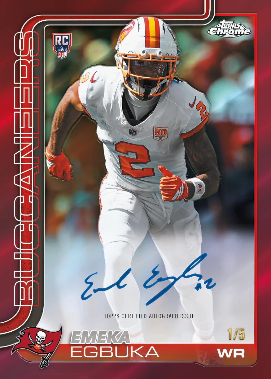 Topps Chrome Football 2025 Value