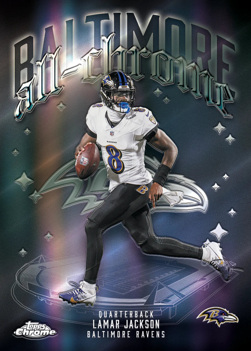 Topps Chrome Football 2025 Value