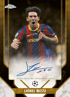 Topps Chrome UEFA Club Competitions 2025/26 Mega