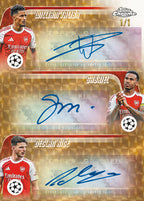 Topps Chrome UEFA Club Competitions 2025/26 Mega