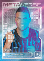 Topps Chrome UEFA Club Competitions 2025/26 Mega