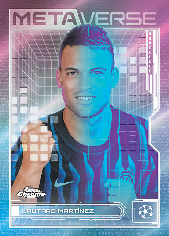 Topps Chrome UEFA Club Competitions 2025/26 Mega