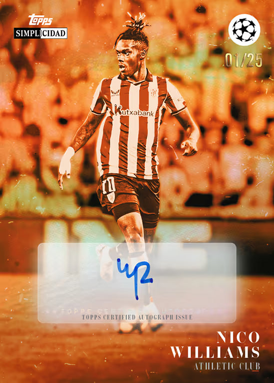 Topps Simplicidad UEFA Club Competitions 2025/26