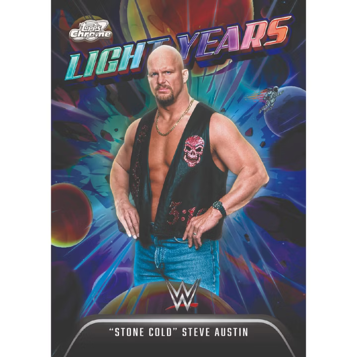 Einzelpack - Topps Chrome WWE Cosmic 2026 Hobby