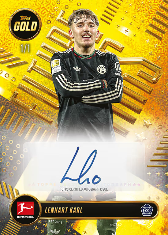Einzelpack - Topps Bundesliga Gold 2025/26