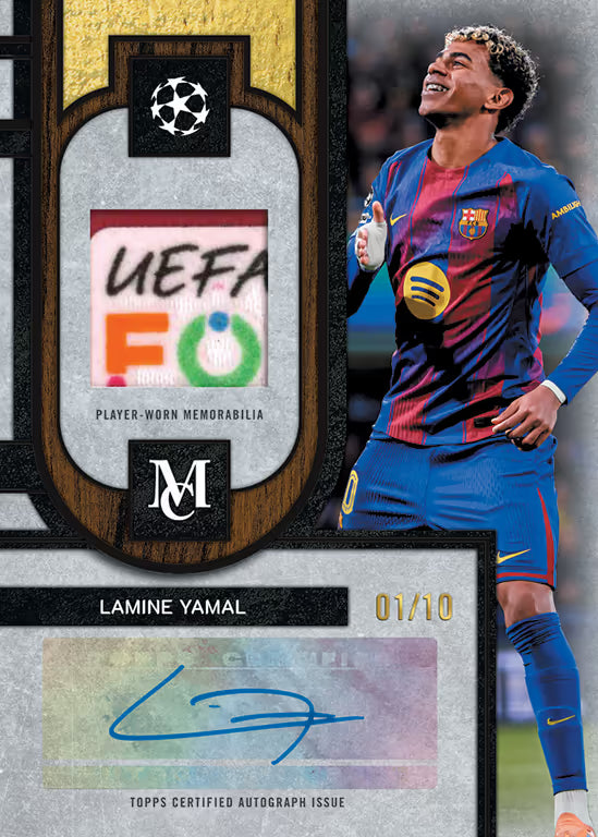 PYP/PYT - 8x Topps Museum UEFA Club Competitions 2025/26 Hobby