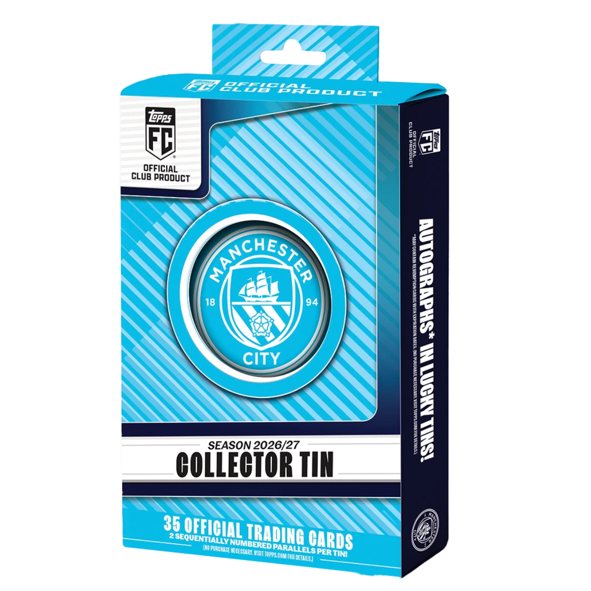 Topps Manchester City Collector Tin 2026/27