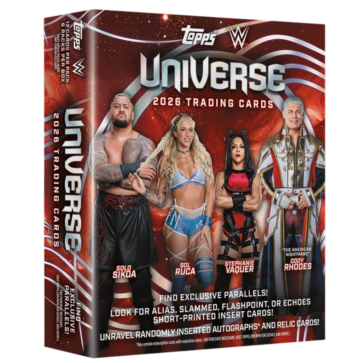 Topps WWE Universe 2026 Mega