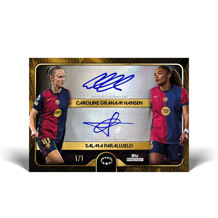 Topps Knockout UEFA Womens Champions League 2024/25