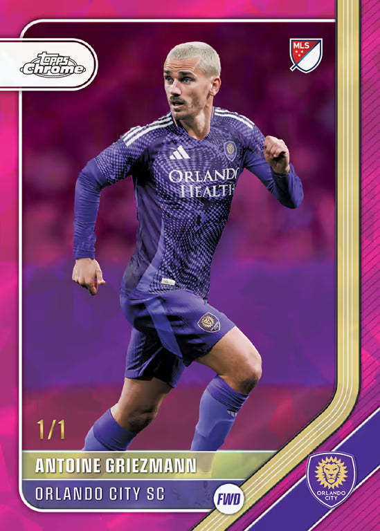 Topps Chrome MLS Sapphire 2026