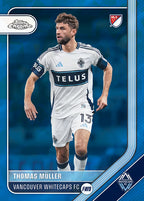 Topps Chrome MLS Sapphire 2026