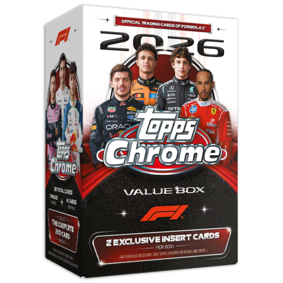 Topps Chrome Formula 1 2026 Value