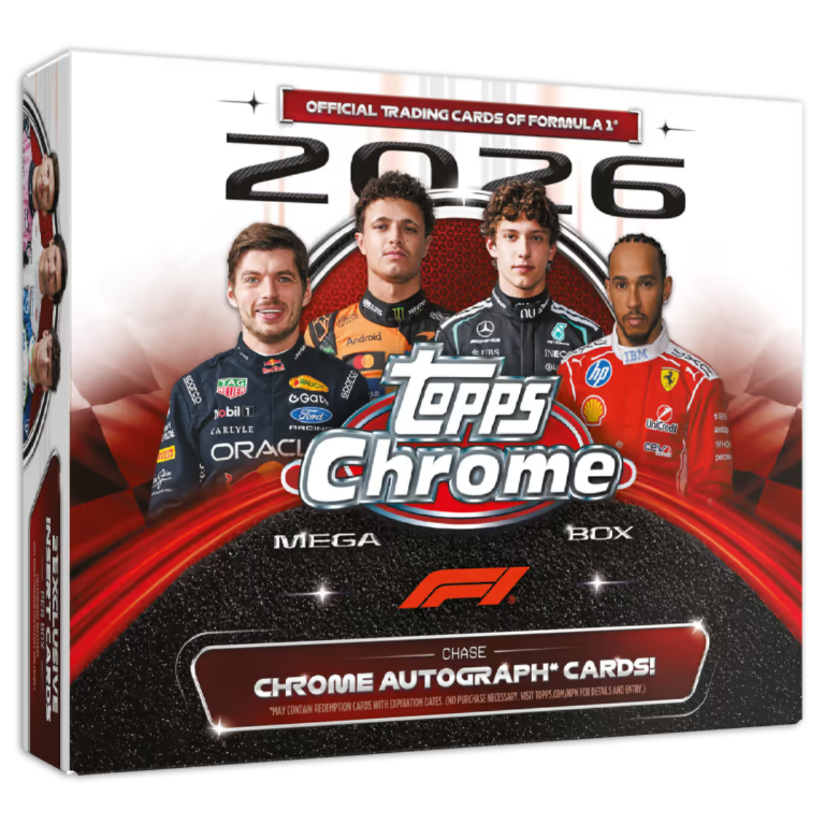 Topps Chrome Formula 1 2026 Mega