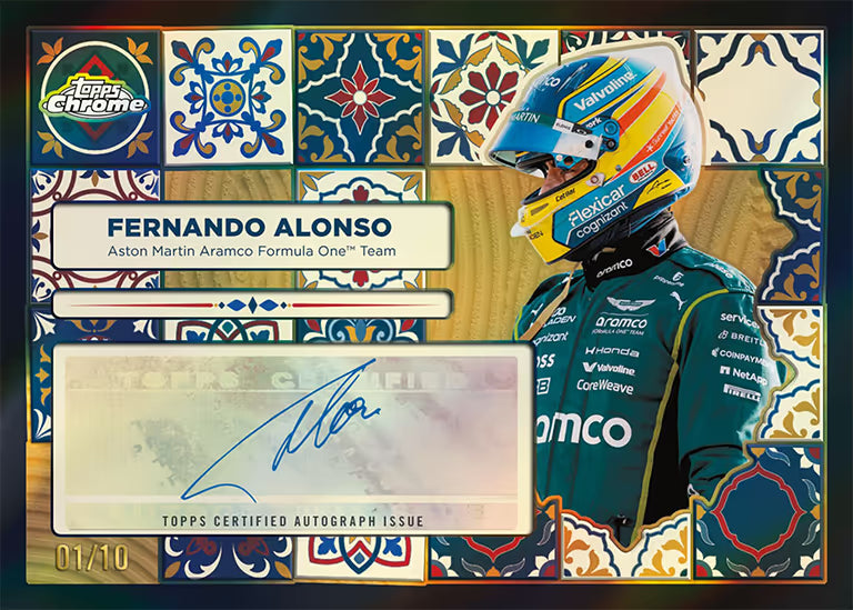 Topps Chrome Formula 1 2026 Mega