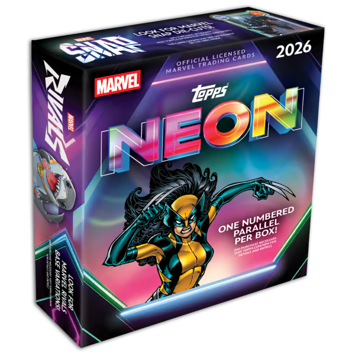 Topps Marvel Neon 2026 Mega