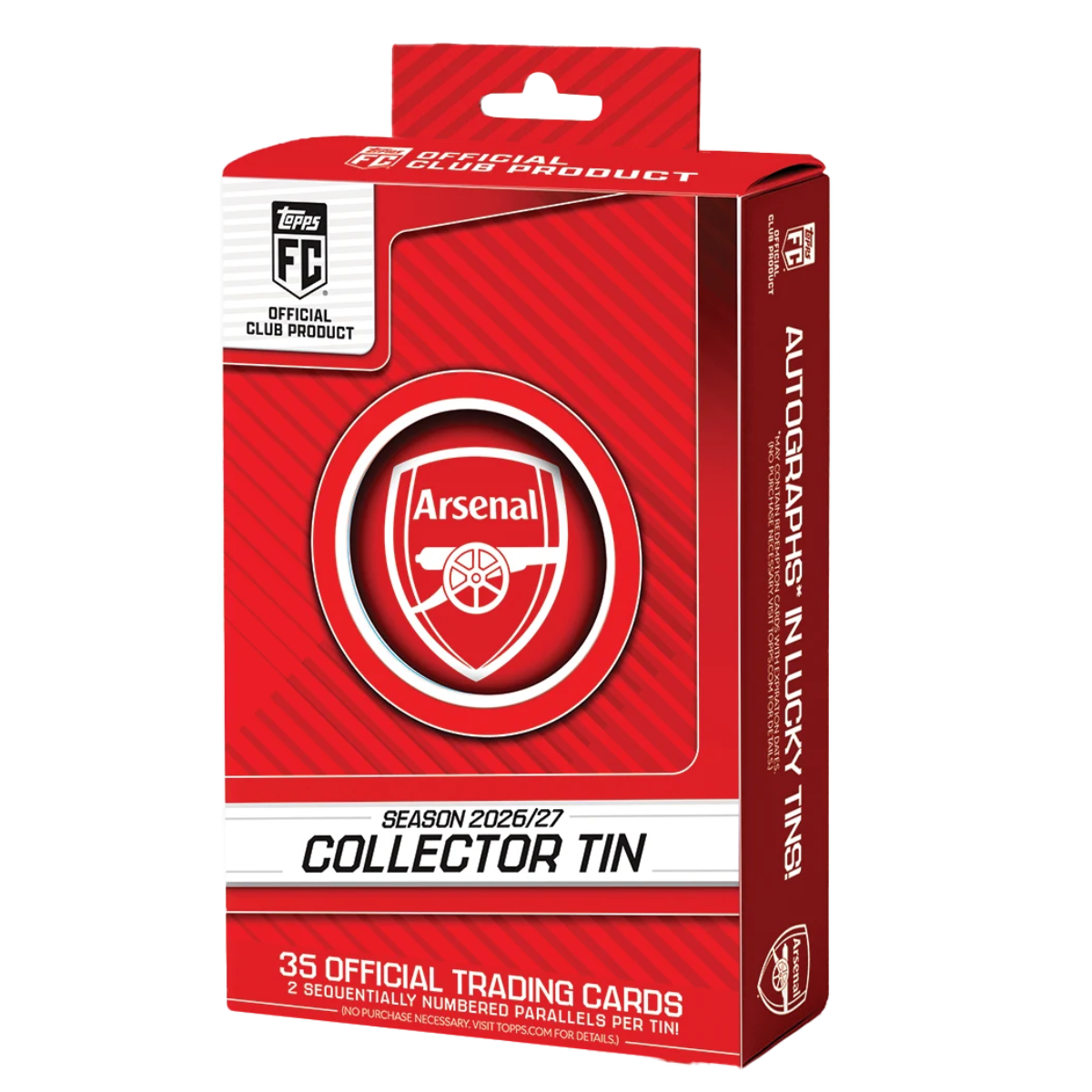 Topps Arsenal Collector Tin 2026/27
