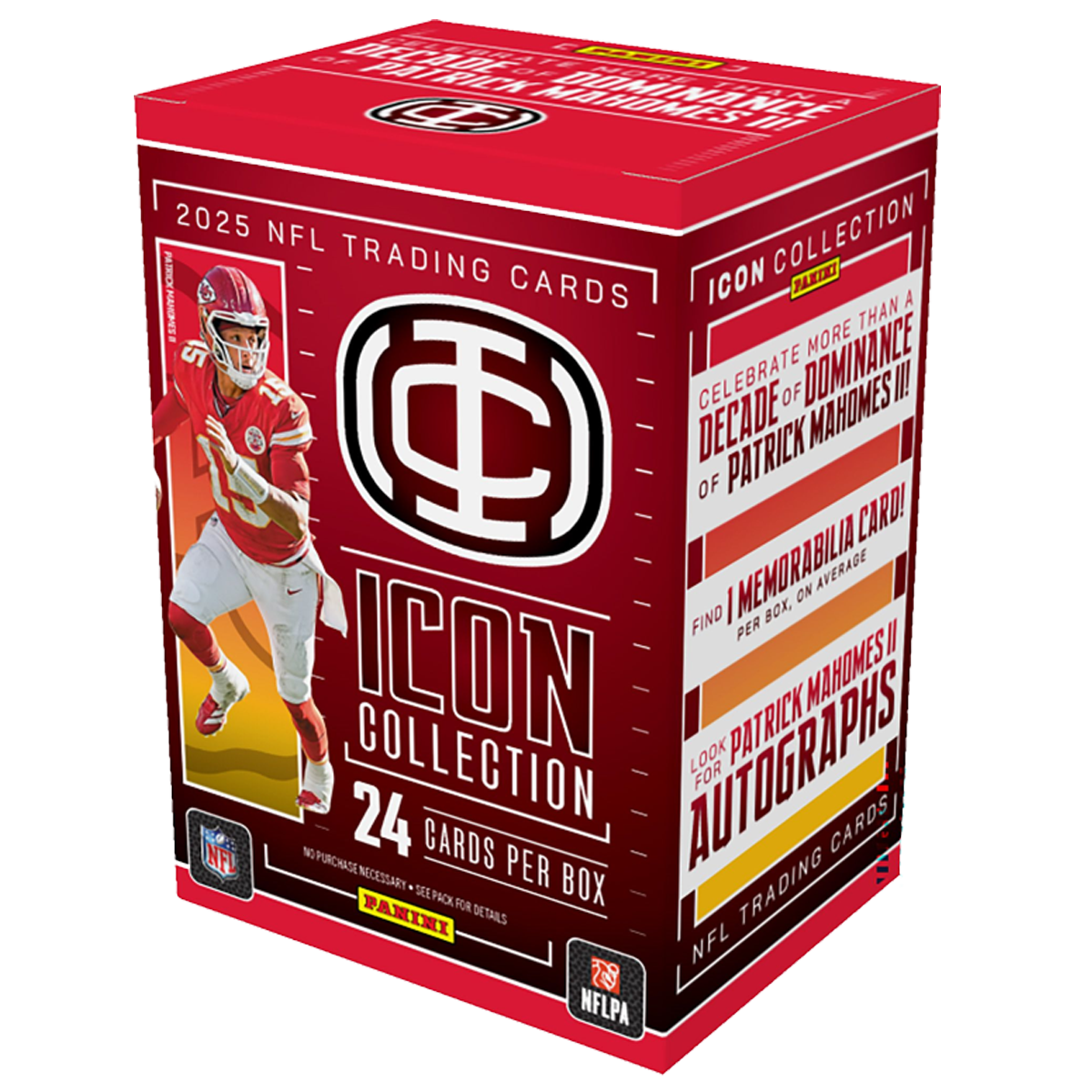 Panini Patrick Mahomes Icons 2025 Value