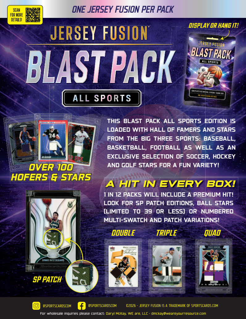 Jersey Fusion All Sports 2026 Blast Pack