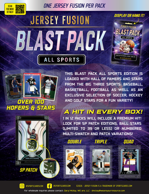Jersey Fusion All Sports 2026 Blast Pack