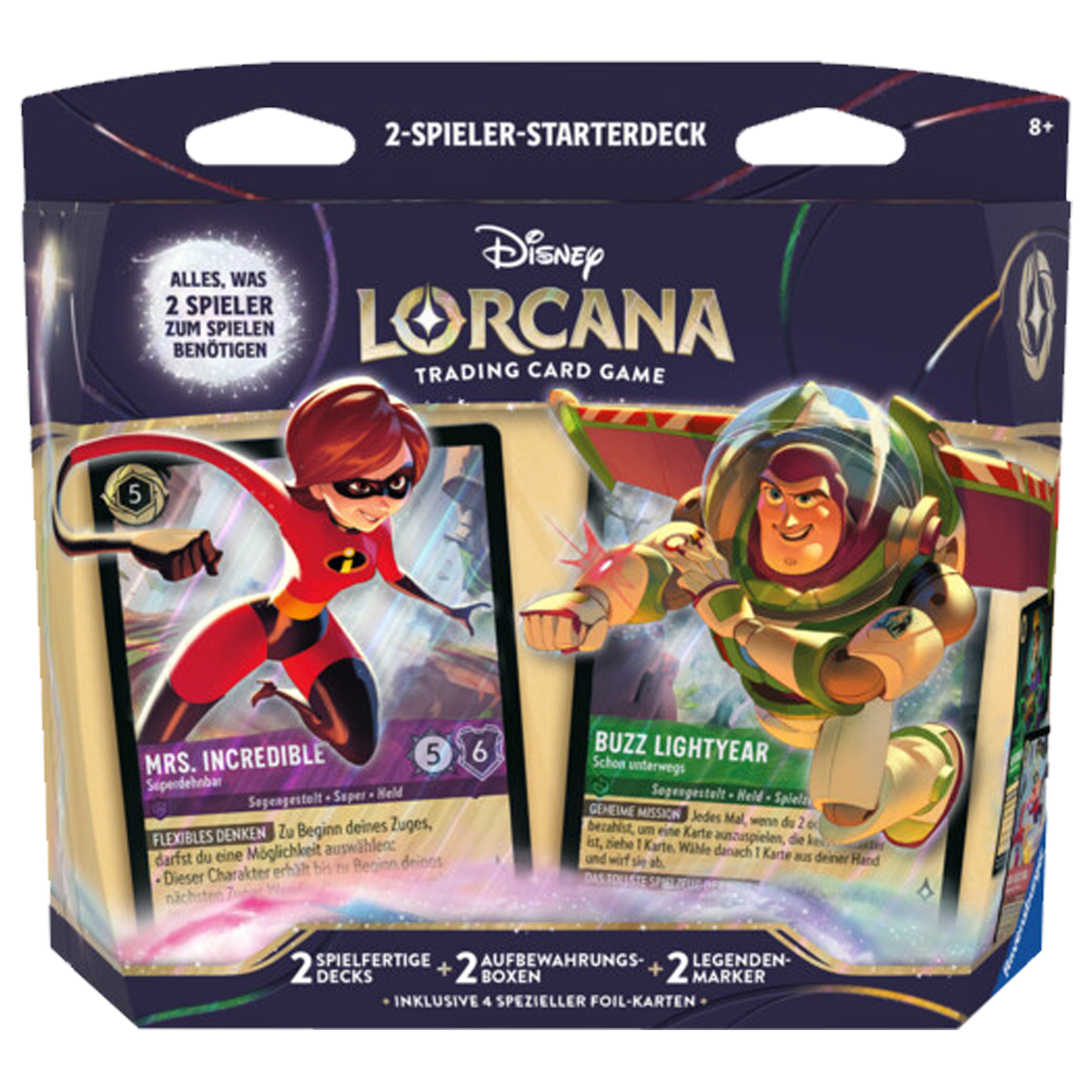 Disney Lorcana [DE] Unbekannte Wildnis Zwei-Spieler-Starterdeck