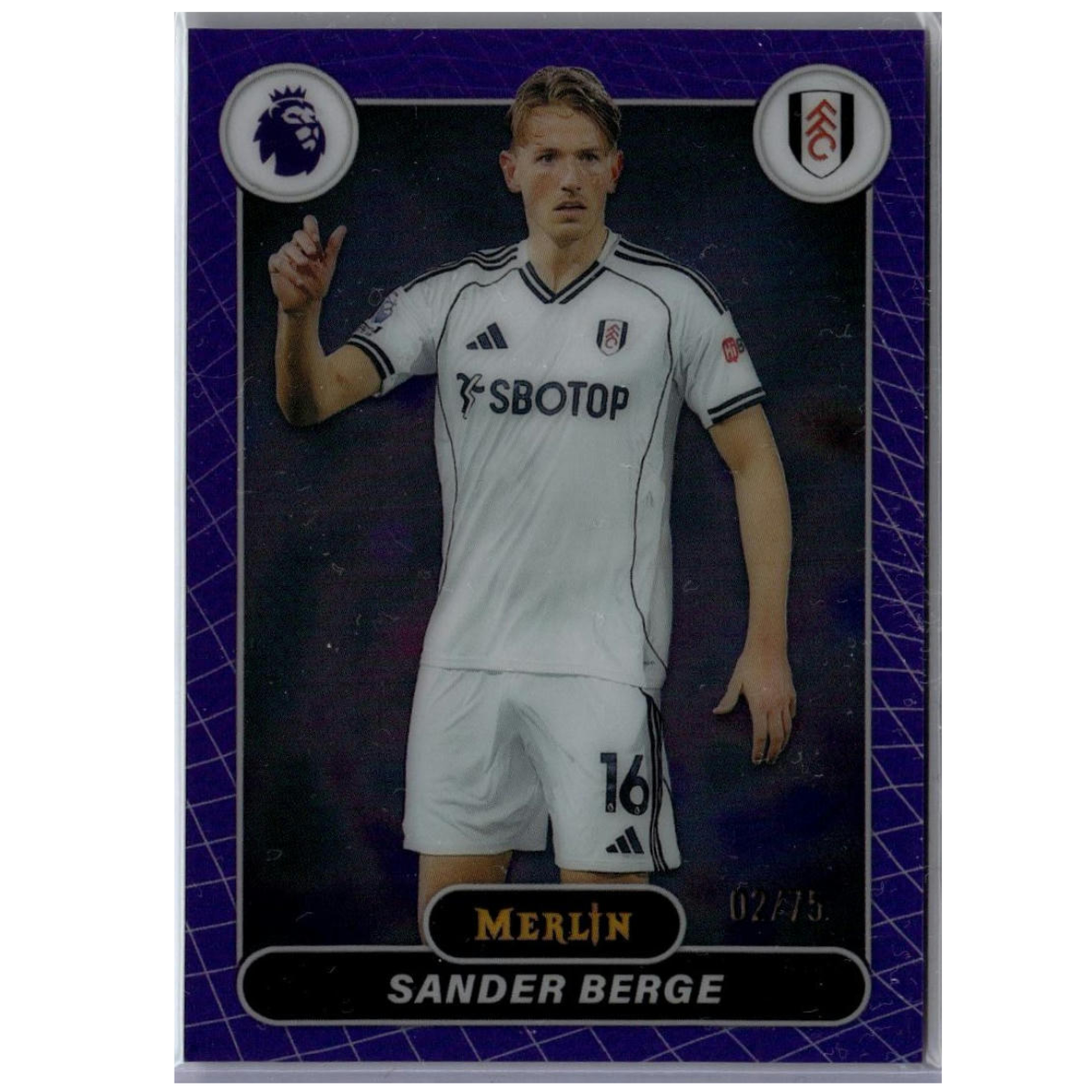 Topps Merlin Premier League 2025/26 Sander Berge /75