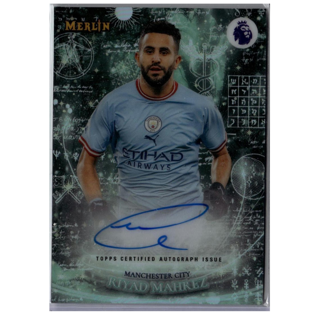 Topps Merlin Premier League 2025/26 Enchanted Pen Auto Riyad Mahrez