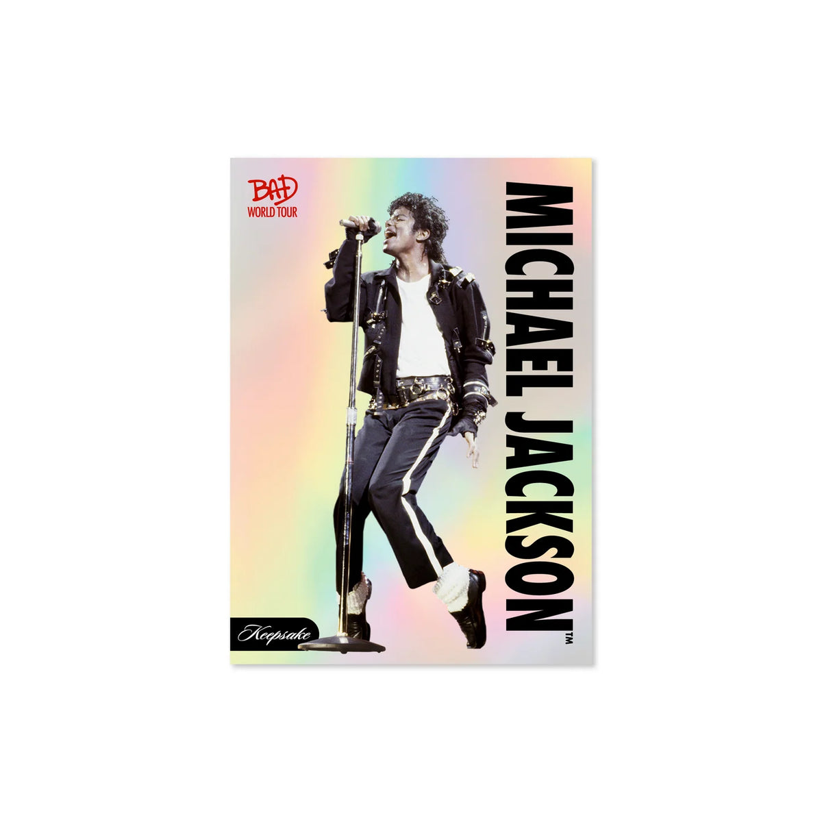 Keepsake Michael Jackson Bad World Hobby