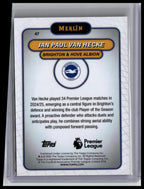 Topps Merlin Premier League 2025/26 Jan Paul Van Hecke /75