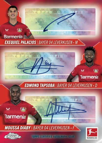 RTB - 4x Topps Chrome Bundesliga 2022/23 – Bild 4