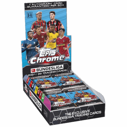 RTB - 5x Topps Chrome Bundesliga 2021/22 Hobby