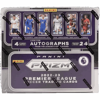 Panini Prizm Premier League EPL Fußball 2022/23 24-Pack Box