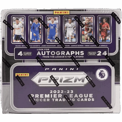 Panini Prizm Premier League EPL Fußball 2022/23 24-Pack Box