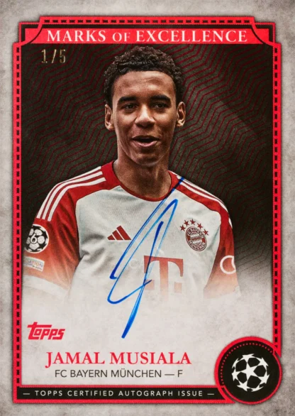 Topps Chrome UEFA Club Competitions 2024-25 - Jumbo Box - Einzelpack – Bild 2