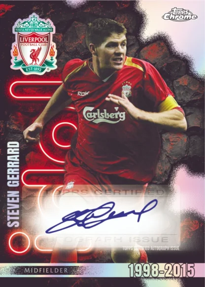 Topps Chrome Liverpool F.C. 2023/24 - Einzelpack – Bild 2