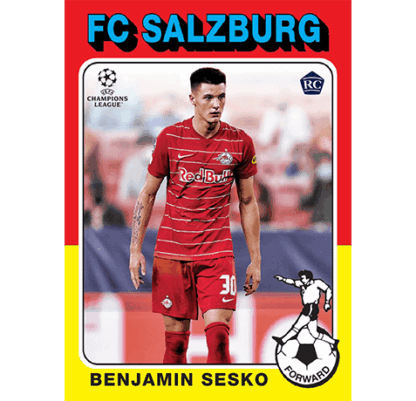 Topps UEFA Champions League Flagship 2021/22 – Hobby Box – Bild 2