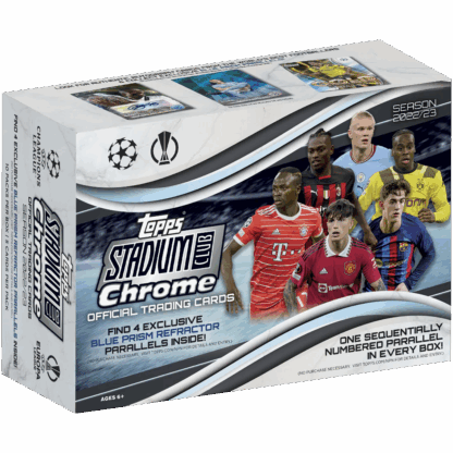 RTB - 10x Topps Stadium Club Chrome UEFA Club Competitions Soccer 2022/23 Giant