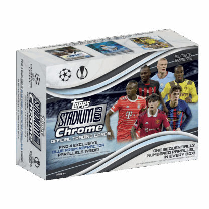 Topps Stadium Club Chrome UEFA Club Competitions Soccer 2022/23 - Giant Box