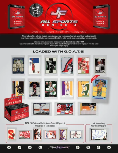 Jersey Fusion All Sports Edition Series 4 - Box – Bild 2