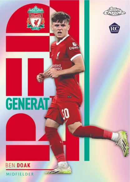 Topps Chrome Liverpool F.C. 2023/24 - Einzelpack – Bild 8