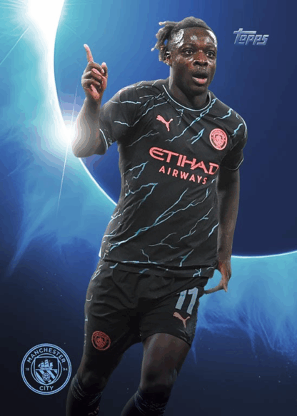 Topps Blue Moon Manchester City 2024/25 Hobby – Bild 3