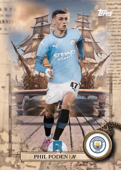 Topps Blue Moon Manchester City 2024/25 Hobby – Bild 6