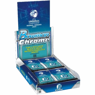 Topps Bowman Chrome Road to UEFA Under 21 European Championship Soccer 2022 Lite