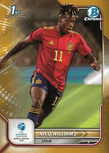Topps Bowman Chrome Road to UEFA Under 21 European Championship Soccer 2022 Lite – Bild 7